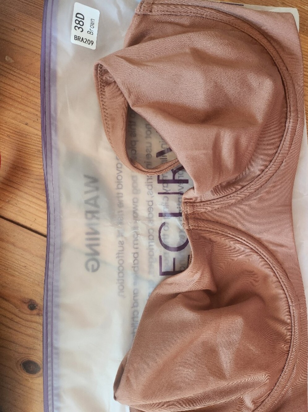 SheCurve Balconette Bra Brown - Women's Intimates
